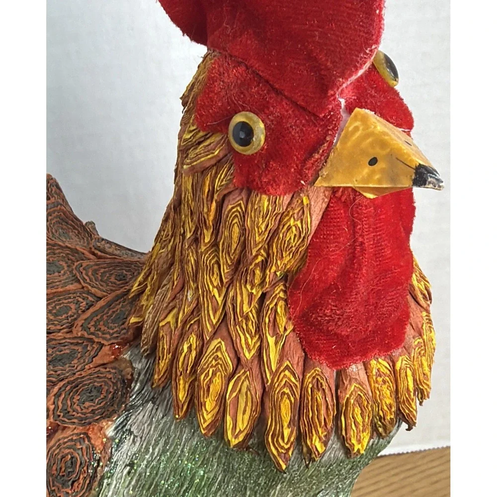 Decorative Cardboard Multicolor Chicken 9